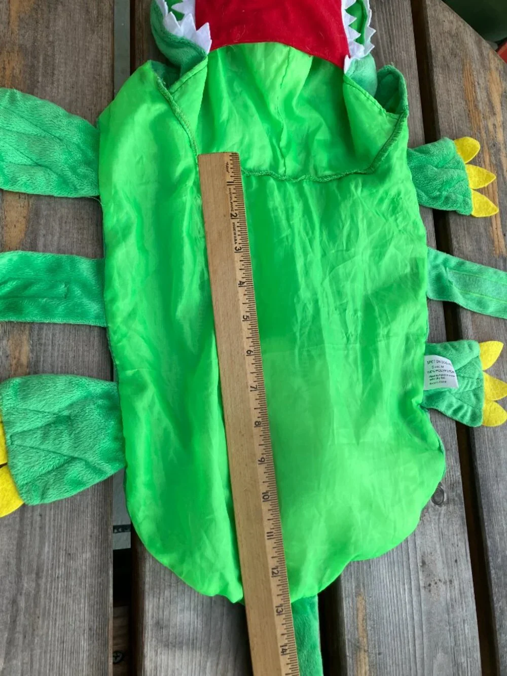🎃 Alligator/Crocodile Dog Costume Medium Green Dog Costume! 🐾